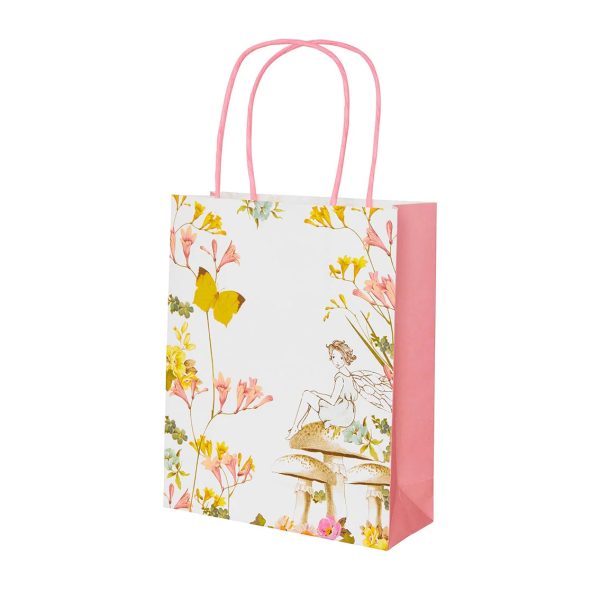 Floral Fairy Garden Treat Bags 8ct Discount