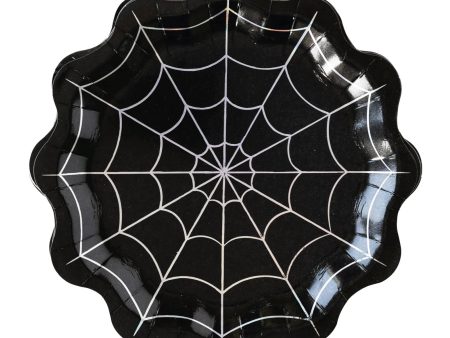 Spider Web Lunch Plates 8ct For Sale