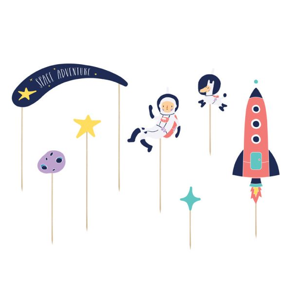 Outer Space Cake Toppers Online Hot Sale