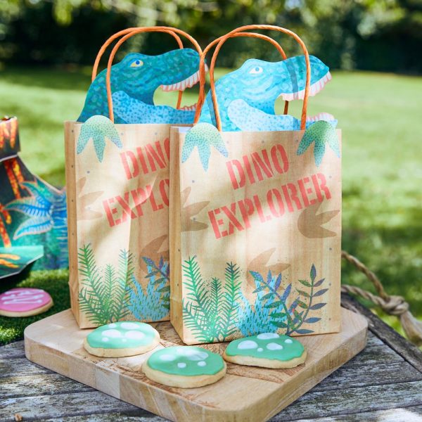 Dinosaur Explorer Favor Bags 6ct Online now