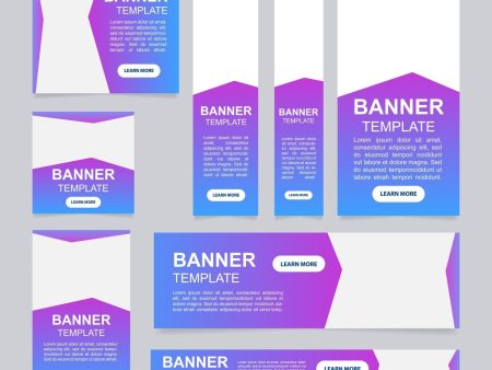 Astronomy online seminar web banner design template Supply