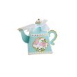 Blue Floral Tea Time Favor Boxes 24ct on Sale