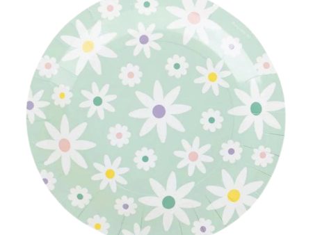 Spring Daisies Lunch Plates 8ct Fashion