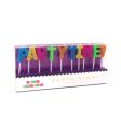 Multicolor Party Time Candles 10ct Discount