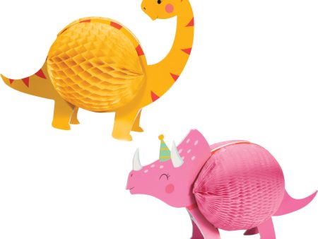 Girl Dinosaur Centerpieces 2ct Online now