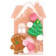 Acrylic Gingerbread House Serving Tray on Sale