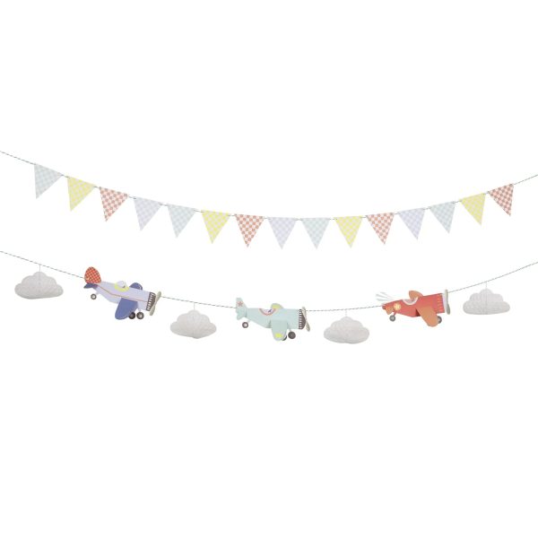 Airplane Party Garland Set 7ft on Sale