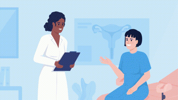 Animated gynecology illustration For Discount