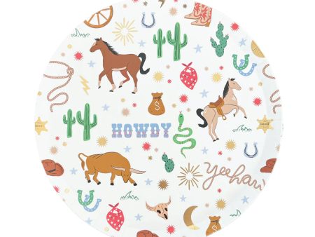 Yeehaw Western Dessert Plates 8ct Online Sale