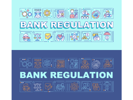 Bank Regulation Word Banners Bundle Sale