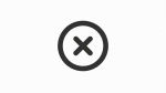 Animated cancel operation linear ui icon For Cheap