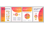 Anti corruption activitties brochure templates bundle For Cheap