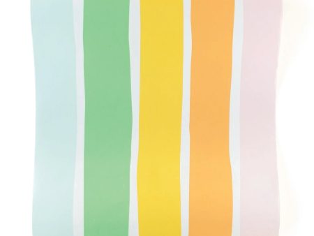 Pastel Rainbow Paper Table Runner 10ft For Discount