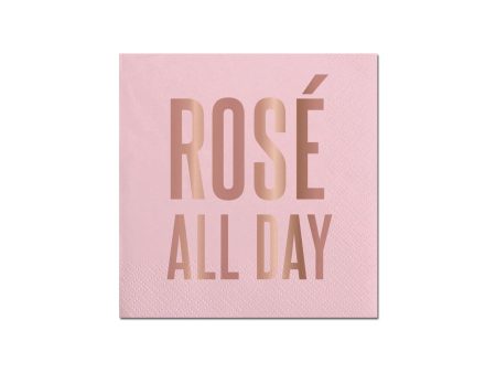 Rosé All Day Dessert Napkins 20ct Online