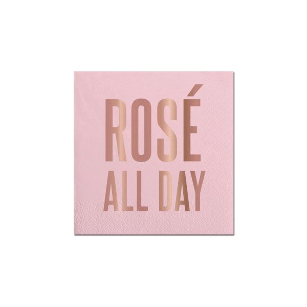 Rosé All Day Dessert Napkins 20ct Online