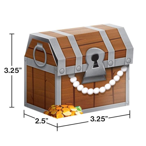 Treasure Island Pirate Chest Favor Boxes For Sale