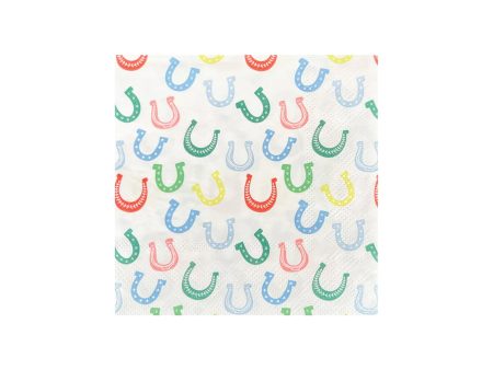 Yeehaw Horseshoe Dessert Napkins 16ct Fashion