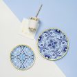 Amalfi Blues Dessert Plates 10ct Online Sale