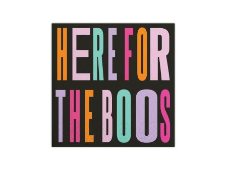 Here For The Boos Dessert Napkins 20ct on Sale