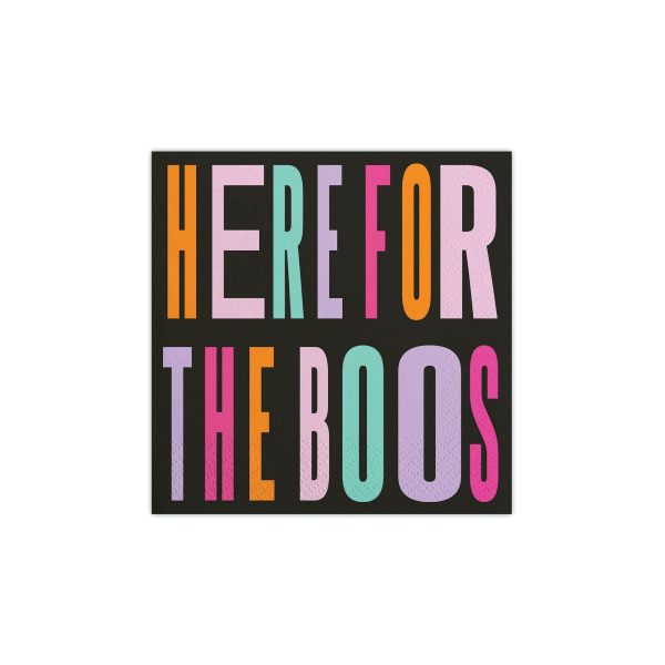 Here For The Boos Dessert Napkins 20ct on Sale