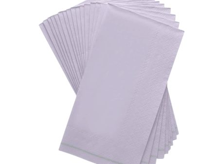 Lavender & Silver Stripe Paper Guest Towels 16ct Fashion