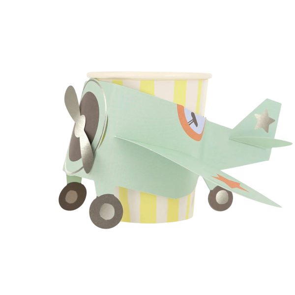 Airplane Paper Cups 8ct Discount