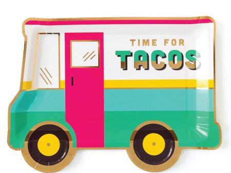 Taco Truck Lunch Plates 8ct For Discount