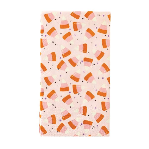 Pink Candy Corn Guest Towels 24ct Online Sale