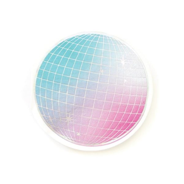 Ombre Disco Ball Lunch Napkins 20ct For Cheap