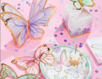 Butterfly Paper Table Cover Supply