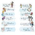 Alice in Wonderland Party Sign Decorations 12ct Supply