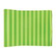 Striped Soccer Field Paper Table Runner 10ft For Sale