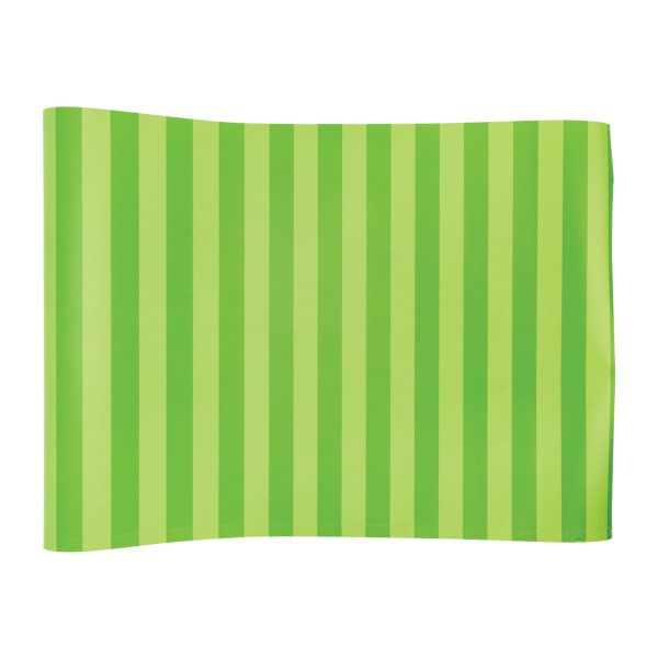 Striped Soccer Field Paper Table Runner 10ft For Sale