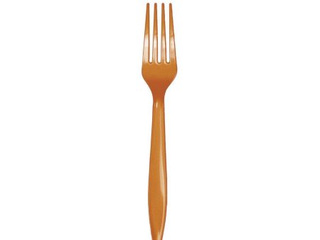 Pumpkin Spice Plastic Forks 24ct Online Hot Sale