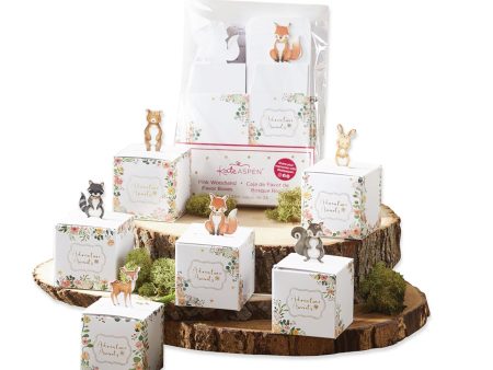 Floral Woodland Baby Favor Boxes 24ct Discount