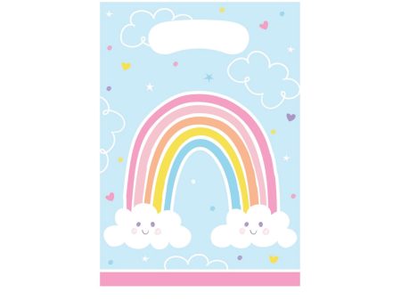 Happy Rainbow Loot Bags 8ct Fashion