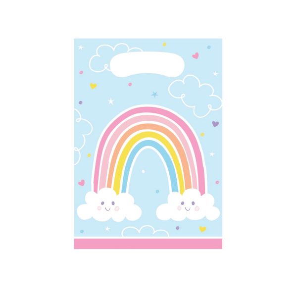 Happy Rainbow Loot Bags 8ct Fashion