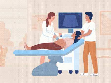 Animated prenatal test illustration For Cheap