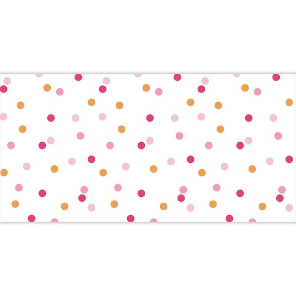 Pink & Orange Confetti Paper Table Runner 25ft Online Sale