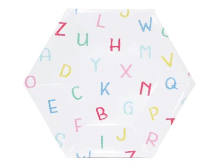 Back to School ABCs Dessert Plates 12ct For Discount