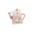 Pink Floral Tea Time Favor Boxes 24ct For Cheap