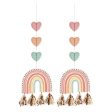 Boho Rainbow Hanging Decorations 2ct Online Sale