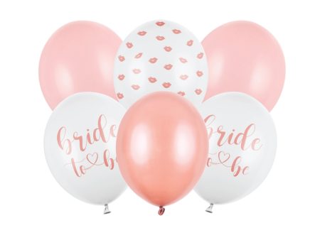 Pink Bride-to-Be Balloon Bouquet 6ct Discount