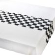 Black & White Check Table Runner 6.5ft Online Hot Sale