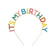 Multicolor It s My Birthday Headband Discount