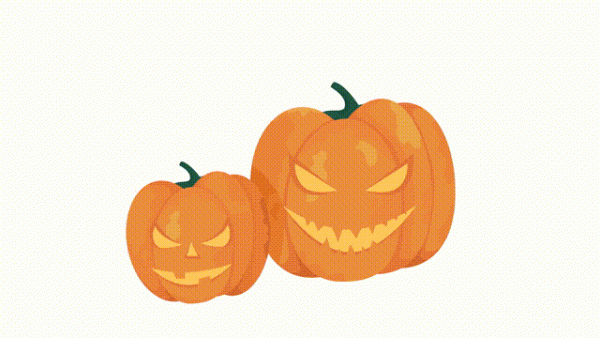 Animated evil pumpkins objects Online Sale