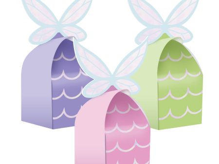 Iridescent Fairy Party Favor Boxes 8ct Fashion