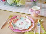 Floral Tea Party Assorted Dessert Plates 16ct Online now