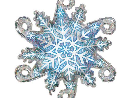 Christmas Linky Snowflake Balloon 38  Supply