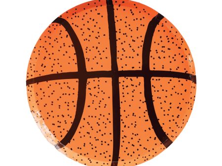 Basketball Dessert Plates 8ct Sale